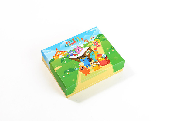 Promotional Safe Personalised Toy Box , Corrugated Educational Toy Box For Kids