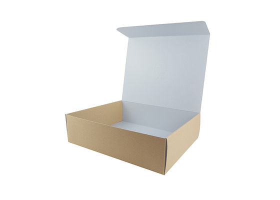 Retail Folding Paper Corrugated Box Mailer With Double Sided Mounting Paper